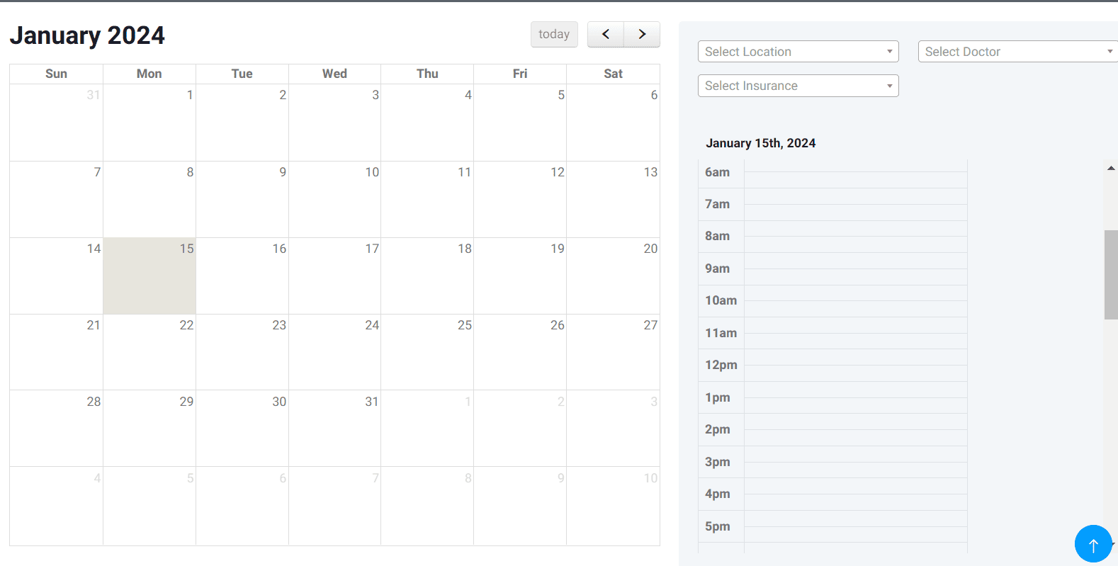 Appointment scheduling for claimants with doctors