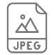 vDigiDocr supports JPEG document input format